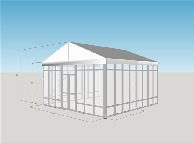 10米玻璃效果图